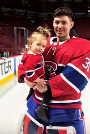 We are claimed by the national hockey league. Carey Price His Daughter Liv Montreal Hockey Nhl Players Montreal Canadians