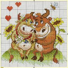 Finished completed cross stitch prairie schooler barnyard xmas cow preorder. Cow Free Cross Stitch Patterns Diy 100 Ideas