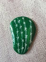 Tas Boyama Kaktus Taslar Kaktus