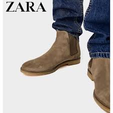 Martens in a classic silhouette that stands the test of time. Zara Shoes Zara Man Suede Leather Chelsea Ankle Boots Poshmark