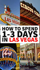 Fun Las Vegas Itinerary 3 Days In Las Vegas Las Vegas Trip Planning Vegas Trip Planning Las Vegas Trip