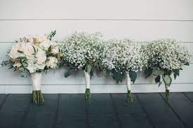 Baby's breath can also be dried after the event. Romantic Blush And Baby S Breath Southern Bouquets Wedding Flowers Greenery Babys Breath Bouquet Bridesmaids Babys Breath Bouquet Wedding