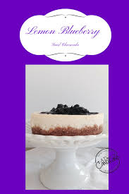 Lemon Blueberry Swirl Cheesecake A Day In Candiland Lemon Blueberry Small Cheesecakes Blueberry