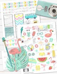 1000 free printable planner stickers for your happy planner a country girl s life