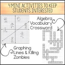 The city is doomed and zombies are coming to eat you. Algebra 1 No Prep Sub Lesson Substitute Teacher Activity Start Of The Year