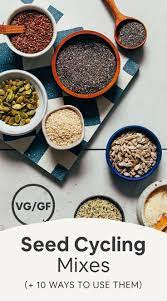 Seed Cycling Mixes 10 Ways To Use Them Recipe Seed Cycling Baker Recipes Food