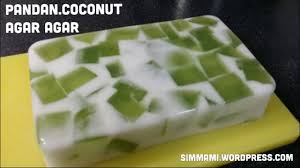 Pandan Coconut Agar Agar Agar Pandan Malaysian Food Desserts