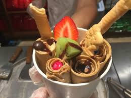 Icy Hot Ice Cream Concept Meets Its Match In Ideal Dallas Neighborhood Hot Desserts Desserts Ice Cream