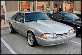 Silver Foxbody Mustang On Ccw Wheels Notchback Mustang Fox Mustang Classic Mustang