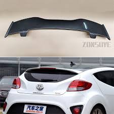 Check spelling or type a new query. Use For Hyundai Veloster 2012 2016 Spoiler Abs Plastic Carbon Fiber Look Hatchback Roof Rear Wing Body Kit Accessories Hot Sale 0289e Goteborgsaventyrscenter
