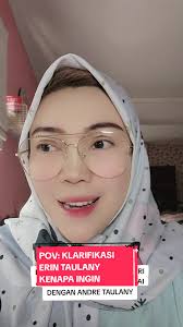 POV: Klarifikasi Erin Taulany, Istri Andre Taulany ingin berpisah dengan  Andre taulany #andre #andretaulany #andremenggugatceraiistri #laporpak  #laporpaktrans7 #erintaulany #trending #foryou
