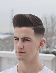 Side Part Pompadour Haircut Oval Face Hairstyles Mens Hairstyles Oval Face Oval Face Men