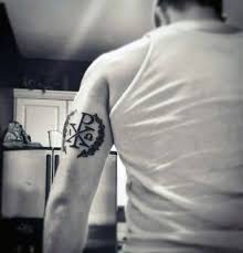It is formed by superimposing the capital letters for chi and rho which are the first two letter of the χριστοσ. 50 Chi Rho Tattoo Designs For Men Christian Symbol Ink Ideas