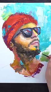 You Ll Love This Metalarttechniques Metal Art Techniques In 2020 Acrylic Artists Art Painting Acrylic Portrait Art