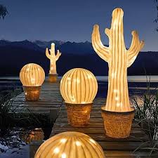 Cactus Outdoor Lighting Cactus Cactuslighting Cactusgarden Cactus Decor Cactus Design Cactus
