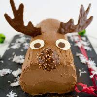 Buche Rudolf Le Renne Chocolat Praline Creme Au Beurre A La Meringue Italienne Recette Biscuits De Noel Italien Ferrero Rocher Beaux Desserts