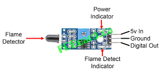 Resultado de imagen para sensor de flama datasheet conexiones
