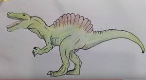 Coloring pages download this page spinosaurus jurassic park. How To Draw Spinosaurus In Jurassic World And Spinosaurus