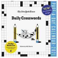 Smart, easy and fun crossword puzzles to get your day started with a smile. 2021 New York Times Daily Crossword Puzzle Calendar 1 Review 5 Stars Bas Bleu Us6532