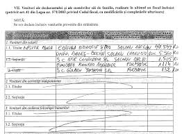 Declaratii avere si interese cd 2017. Declaratie Avere Maria Nistor Ziarul Curentul