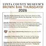 Uinta County Museum Brown Bag Lunch
