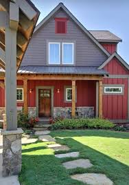 A cabin or lodge style home will make your property pop and give it that cozy feel you often can't find in the suburbs. 20 Rustic Exterior Design Ideas