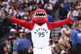 The raptor is the #1 mascot in the nba you probably enjoy going to toronto raptors games like a regular fan. Toronto Raptors Mascot Dresses Like Russell Westbrook Before Game 2 Vs Wizards Bleacher Report Latest News Videos And Highlights