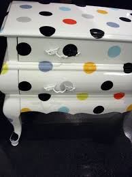 Polka Dots In Kids Rooms Design Dazzle Kids Room Design Painted Furniture Polka Dots