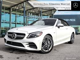 New 2020 Mercedes Benz C Class Amg C 43 4matic Cabriolet Convertible In Edmonton Alberta
