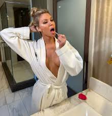 Brandi Glanville risks nip slip in photos from 'amazing' getaway