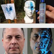 🧪💨🔵 Did you know that there's a new type of personal defense spray that  marks attackers for up to 48 hours using a blue UV-reactive dye? This  innovative spray is transforming the