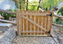 How wide your garden gate should be depends on how it will be installed into its chosen location, explains the jacksons fencing team. How To Build A Gate For Your Fence Smart Girls Diy Garden Gate Design Wooden Fence Gate Building A Gate