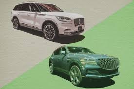 The genesis gv80 has style on its side, but there's plenty of substance to the korean brand's first ever luxury suv. Auto Show Faceoff 2021 Genesis Gv80 And 2020 Lincoln Pilots News Technology Shout