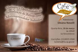 No brasil, por exemplo, uma pesquisa encomendada pela jacobs douwe egberts (jde). Prefeitura Realiza Cafe Com Turismo Em Homenagem Ao Dia Do Artesao Prefeitura Da Estancia Turistica De Itu