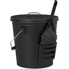 But i don't understand how ashes can be made into a hat. Relaxdays Ash Bucket With Lid And Shovel Steel Charcoal Bin With Handle 19 L Fireplace