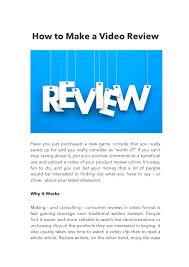 Plan before you start writing. Video Review By Harold Shumate Issuu
