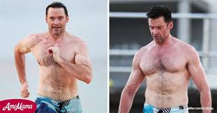 Hugh jackman's fat loss secret: 50 Jahriger Hugh Jackman Zeigt Seinen Perfekten Korper Am Strand In Australien