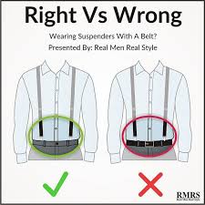Should You Wear Suspenders With A Belt Yes Or No Suspenders Men Fashion How To Wear Suspenders Style Mistakes