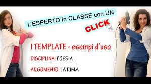 I Template Esempi D Uso La Rima Italiano