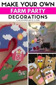 We provide decoration items for birthday party, baby shower.halloween, party games , tableware, balloons, photo props. Diy Farm Themed Party For Kids Lucky Mojito