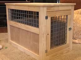 Slightly Altered Large Dog Kennel End Table Do It Yourself Home Projects From Ana White Diy Dog Kennel Dog Kennel End Table Diy Dog Crate