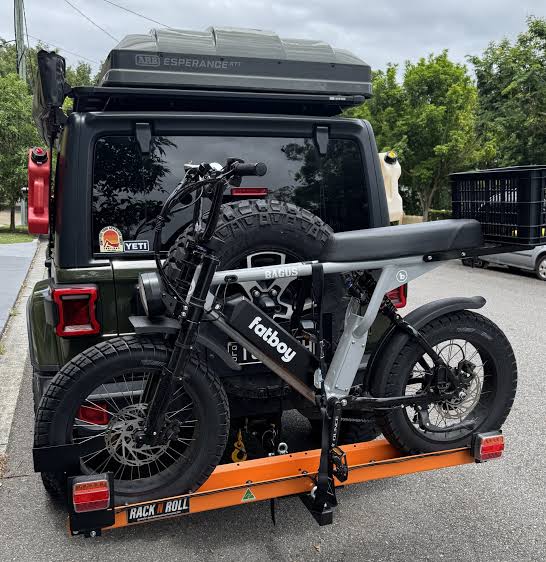 Rack N Roll Ebike Car Rack Ebike Carrier Electric Bike Towbar Rack