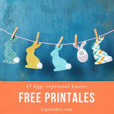 File formats include gif, jpg, pdf, and png. 47 Egg Ceptional Easter Printables Free Tip Junkie