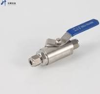 Super High Pressure Ball Valve Stainless Steel Ball Valves with Dual  Ferrules