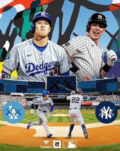 The Dodgers and Yankees begin a 3-game set tonight! Celebrating the KAWS x MLB Collection Available now at Fanatics Fest, through July 19 in NYC Global drop July 20 at 12 pm