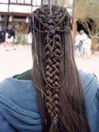 Elven Looking Hair Medieval Hairstyles Long Hair Styles Hair