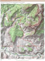 Official zion national park map pdf. Joe S Guide To Zion National Park Huber Wash Route Map