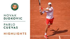 Having haemorrhaged a mere eight games in each of his three rounds to date, djokovic was theoretically facing a. Novak Djokovic Vs Pablo Cuevas Round 2 Highlights I Roland Garros 2021 Youtube