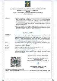 We did not find results for: Gambar Sk Kemenkumham Izin Co Id Business News