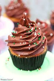 Peppermint Mocha Cupcakes With Chocolate Buttercream Frosting Recipe Recipe Frosting Recipes Chocolate Buttercream Frosting Recipe Peppermint Mocha Cupcakes